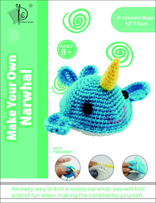 Crochet Your Own Narwhal Friend MH-D0209