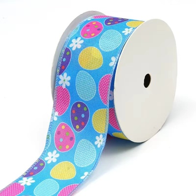 Easter Ribbon egg wired ribbon ribbon bow