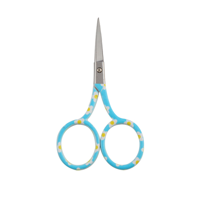 Embroidery thread scissors Printed yellow flower 3.5 inch SC-sm008
