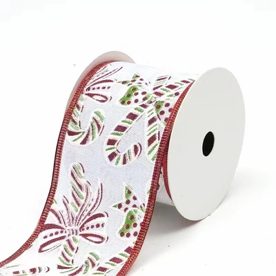 2.5''Christmas wired ribbon candy YD-CL027