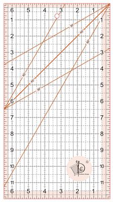 Quilting Ruler(Metric Version) MH-QT005