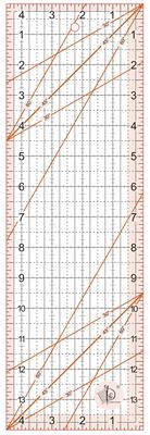 Quilting Ruler(Metric Version) MH-QT006
