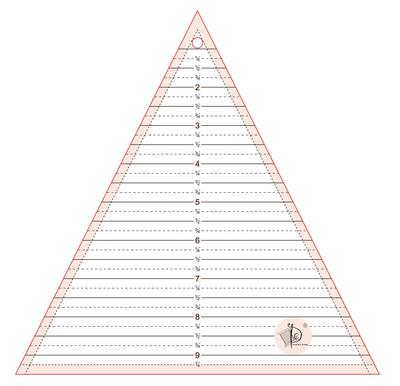 Quilting Ruler(Metric Version) MH-QT020