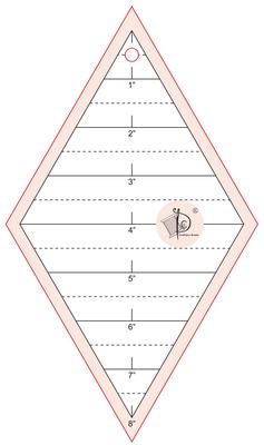Quilting Ruler(Metric Version) MH-QT027
