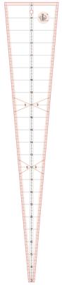 Quilting Ruler(Metric Version) MH-QT025