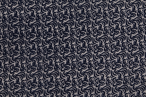 Christmas fabric -black flower pattern YD-CR012