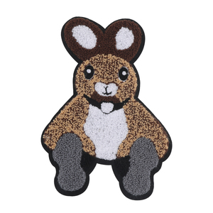 Rabbit towel embroidery