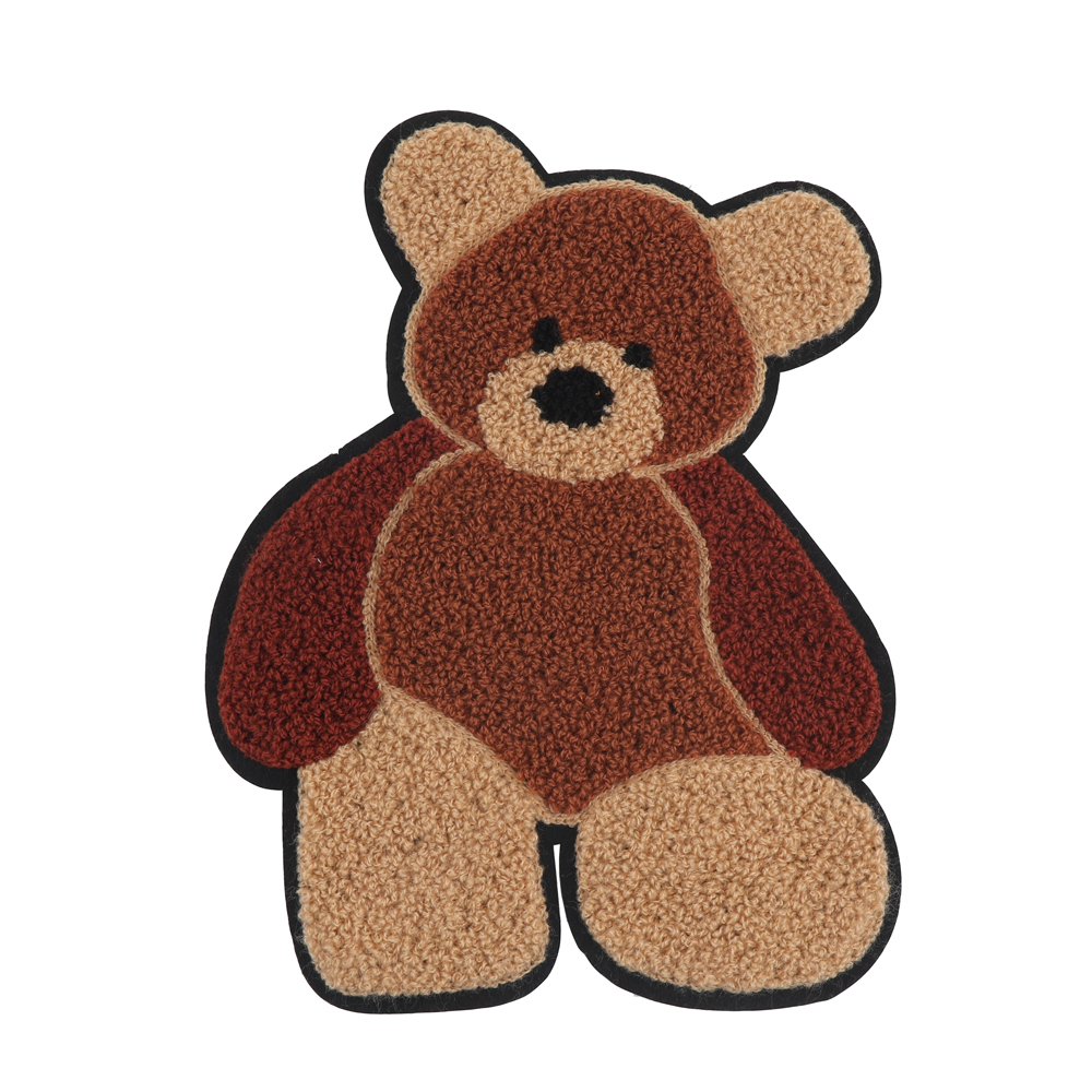 Bear towel embroidery