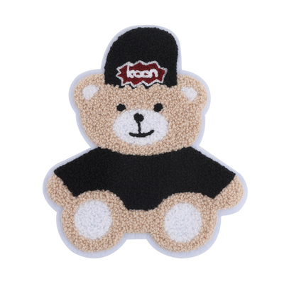 Bear towel embroidery