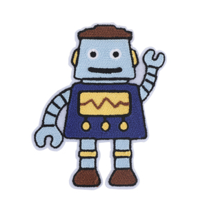 Robot towel embroidery