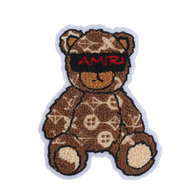 Bear towel embroidery