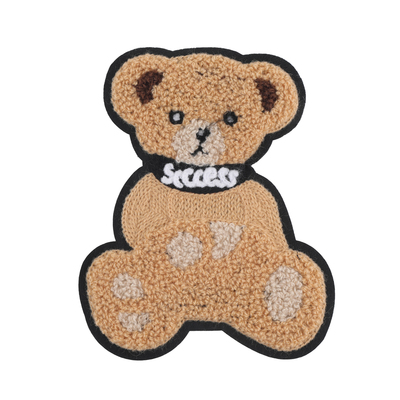 Bear towel embroidery