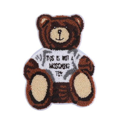 Bear towel embroidery