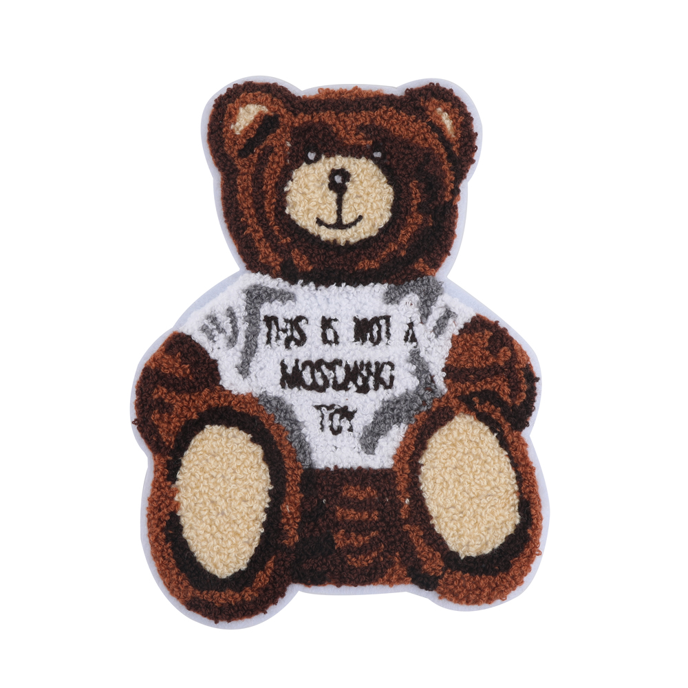 Bear towel embroidery