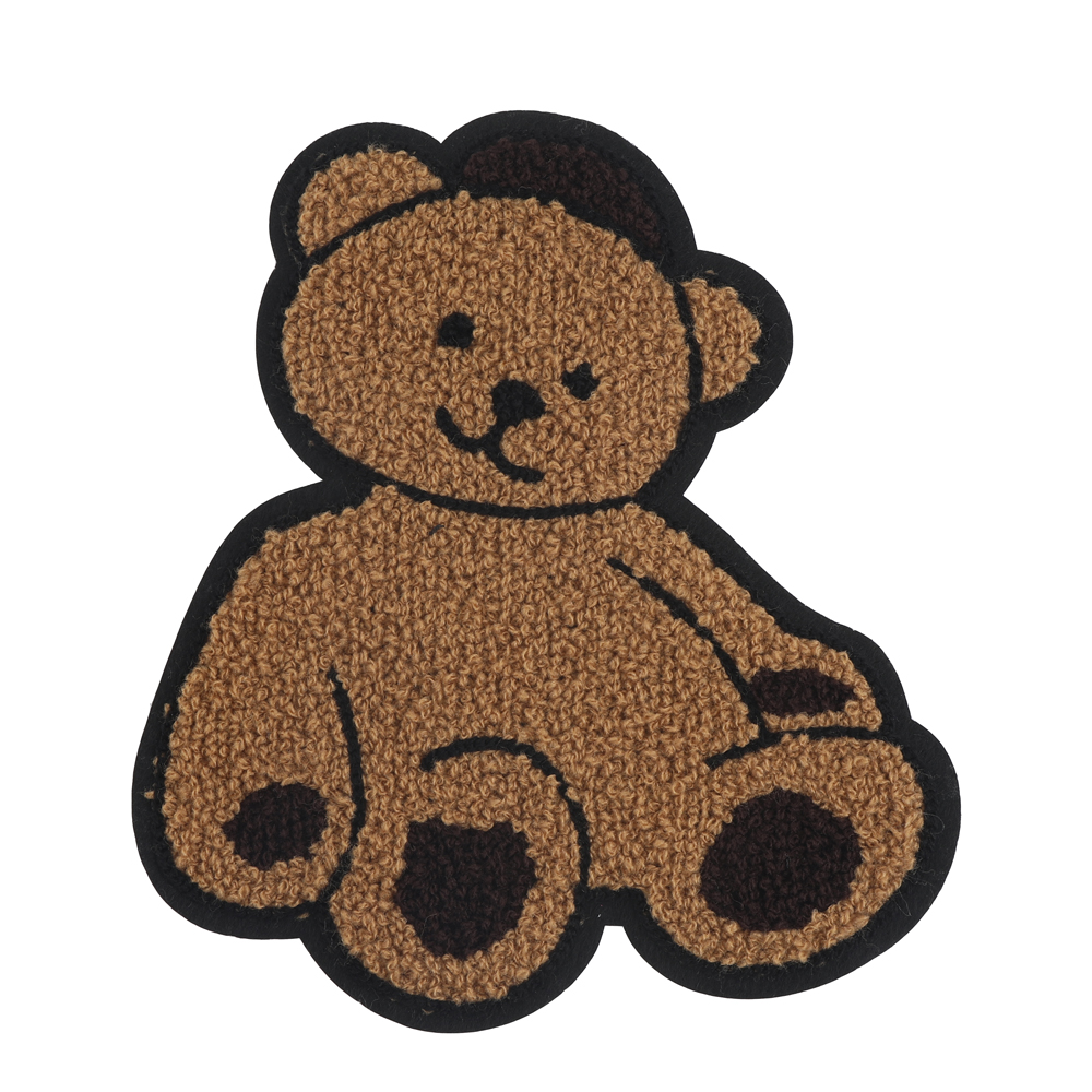 Bear towel embroidery