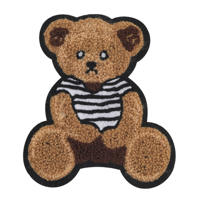 Bear towel embroidery