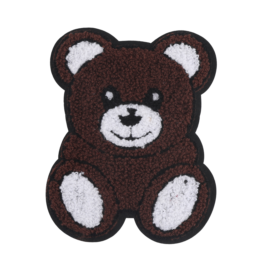 Bear towel embroidery