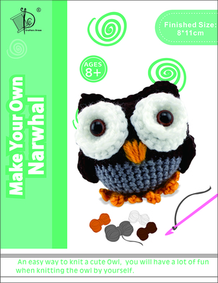 Crochet Your Own Lovely Owl &nbsp;MH-D0128