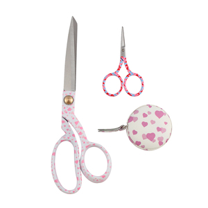 Scissor Gift Set: Dressmaking (8.5inch) and Embroidery (3.5inch) measure tape