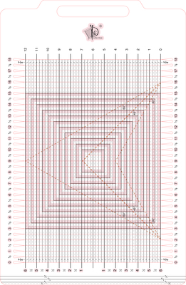 Quilting Ruler(Metric Version) MH-QT067