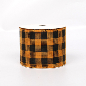 Plaids, & Harlequin Ribbon 63mm wired ribbon YD-GZ016