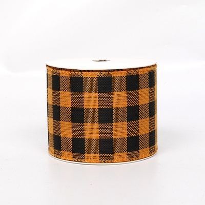 Plaids, & Harlequin Ribbon 63mm wired ribbon YD-GZ016