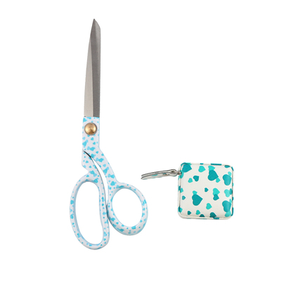 Heart Scissor Gift Set: Dressmaking (8.5inch) and measure tape SC-SS014