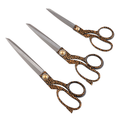 High-grade approval scissors leopard &nbsp;tailor scissors SC-CS008