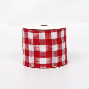 Plaids, & Harlequin Ribbon 63mm wired ribbon YD-GZ011