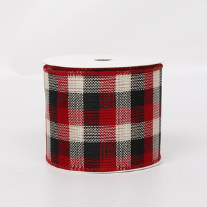 Plaids, & Harlequin Ribbon 63mm wired ribbon YD-GZ014
