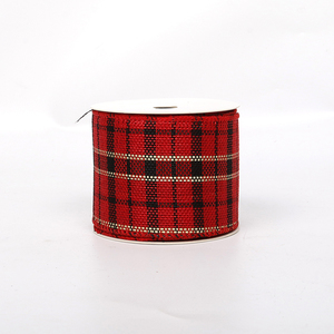 Plaids, & Harlequin Ribbon 63mm wired ribbon YD-GZ005