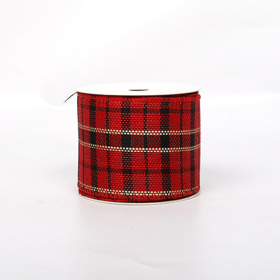 Plaids, & Harlequin Ribbon 63mm wired ribbon YD-GZ005