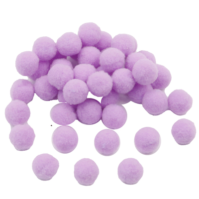 pompom light purple
