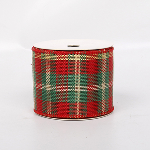 Plaids, & Harlequin Ribbon 63mm wired ribbon YD-GZ015