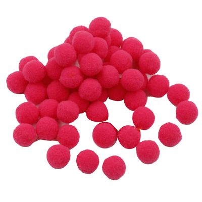 pompom shocking pink