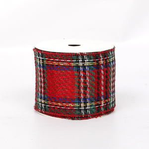 Plaids, & Harlequin Ribbon 63mm wired ribbon YD-GZ007