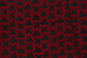 Christmas fabric -flower pattern &nbsp;YD-CR003