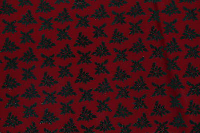 Christmas fabric -flower pattern &nbsp;YD-CR003