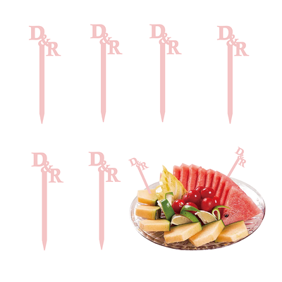 Acrylic Fruit fork MH-FT0017