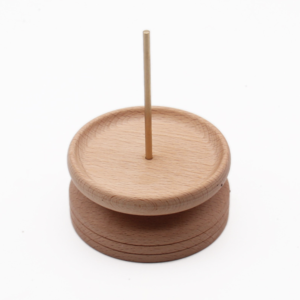 bead bow yarn holder wood knitting tool SC-YH005