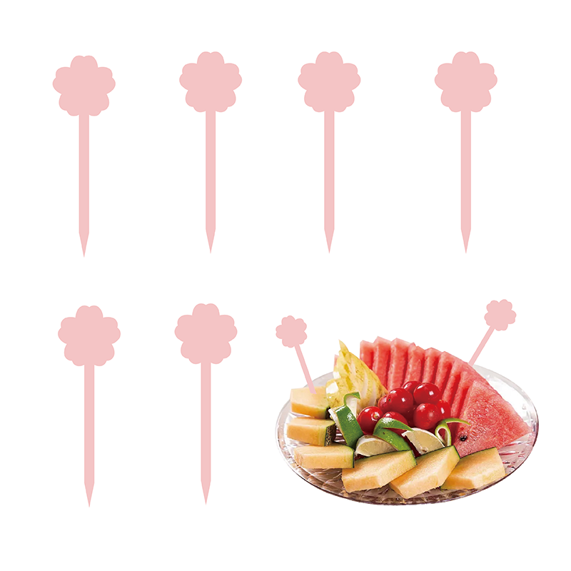 Acrylic Fruit fork MH-FT009