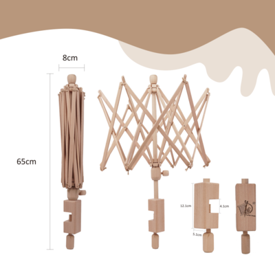 Yarn Swift-Perfect Complement for Yarn Winder MH-26001