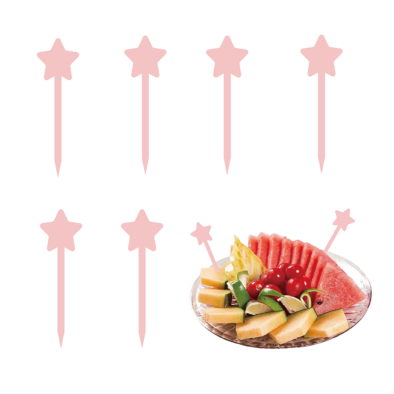 Acrylic Fruit fork MH-FT007