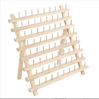 80 Spool Wooden Thread Rack Holder SC-BF003