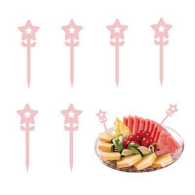 Acrylic Fruit fork MH-FT0015
