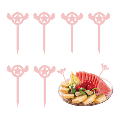 Acrylic Fruit fork MH-FT0013
