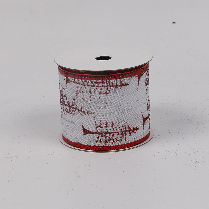 2.5''Christmas wired ribbon - diydreamcraft